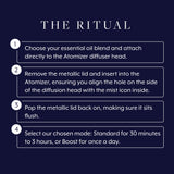 Aromatherapy Associates atomiseur-diffuseur autonomie jusqu'à 18 heures pour ambiance prolongée