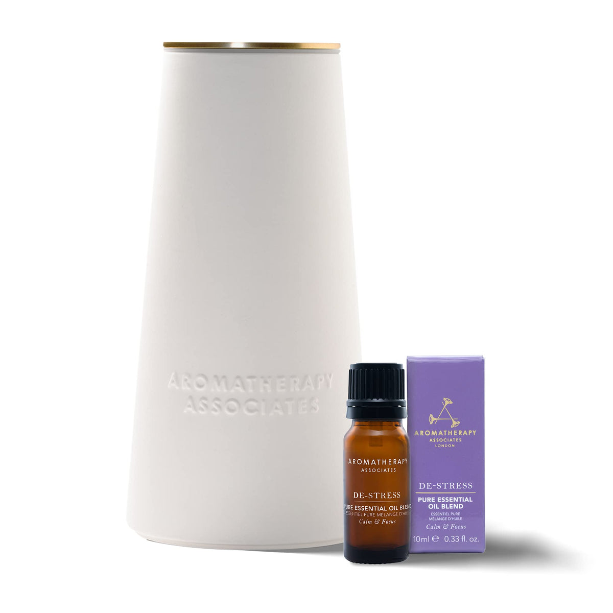 Aromatherapy Associates Atomiseur portatif: diffuse les huiles essentielles sans eau pour une aromathérapie en déplacement.