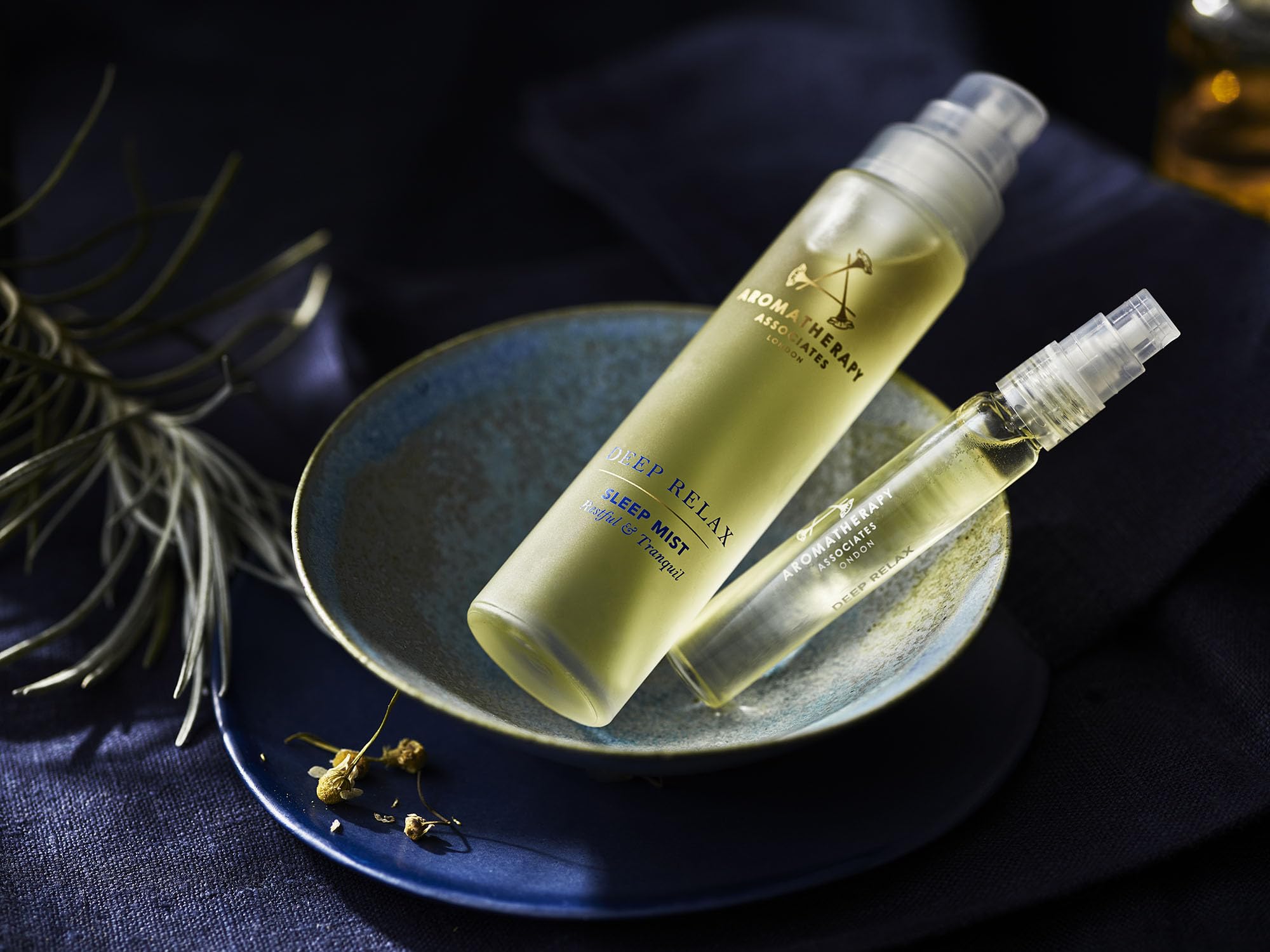 Aromatherapy Associates Deep Relax: mélange londonien d’huiles essentielles concentrées.
