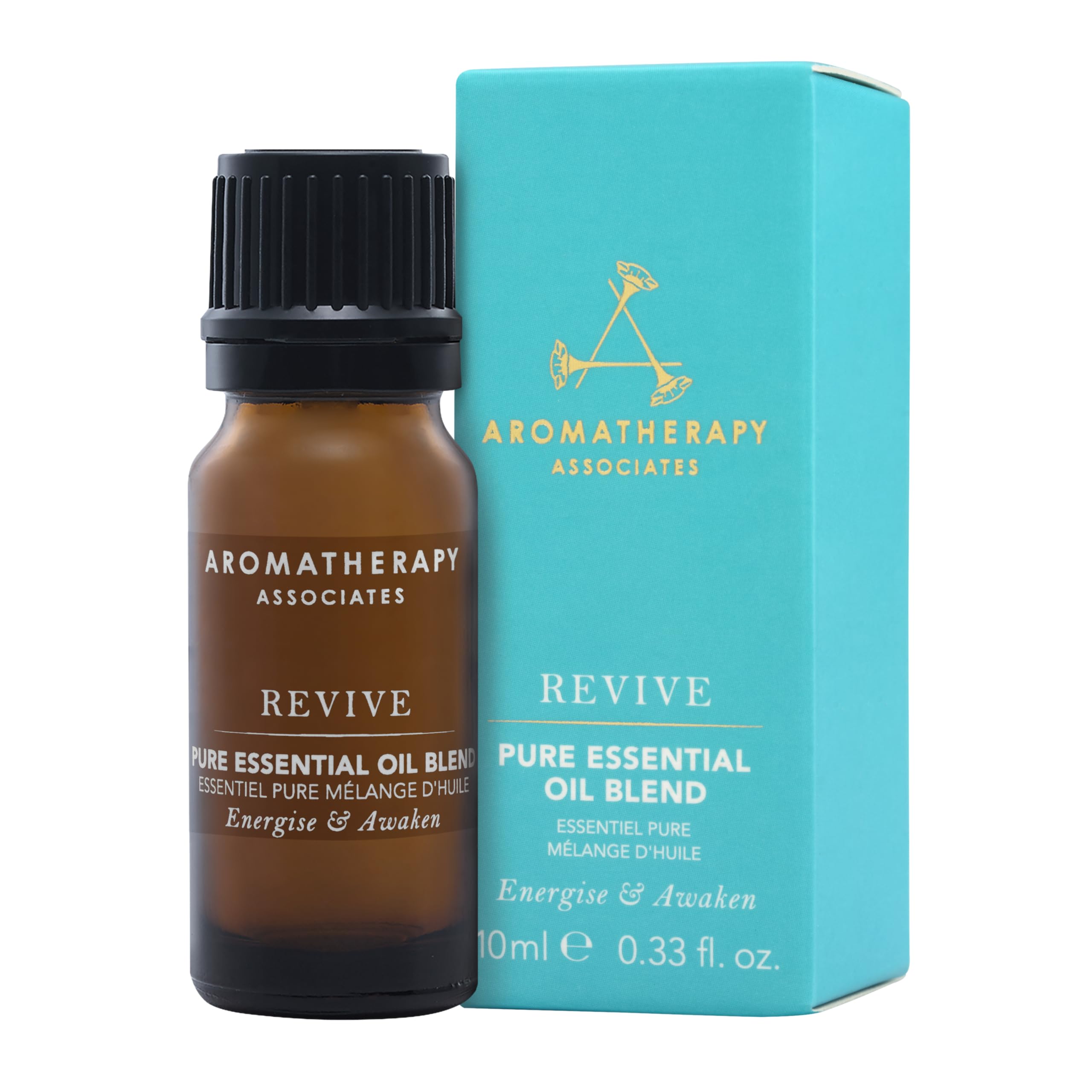 Revive d'Aromatherapy Associates : bouteille d'huile essentielle pure pour énergie.