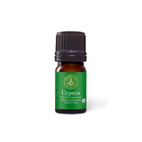 Aromatics International huile cyprès bio 5 ml, flacon prêt à diffuser.