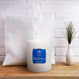 AROMATIKA bougie 45h en verre; Midnight Jasmine, brûlage lent et uniforme.