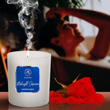 AROMATIKA bougie Midnight Jasmine; emballage cadeau élégant et ambiance zen.