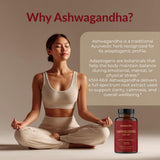 AROMAVITA Ashwagandha: capsules faciles à prendre au quotidien.