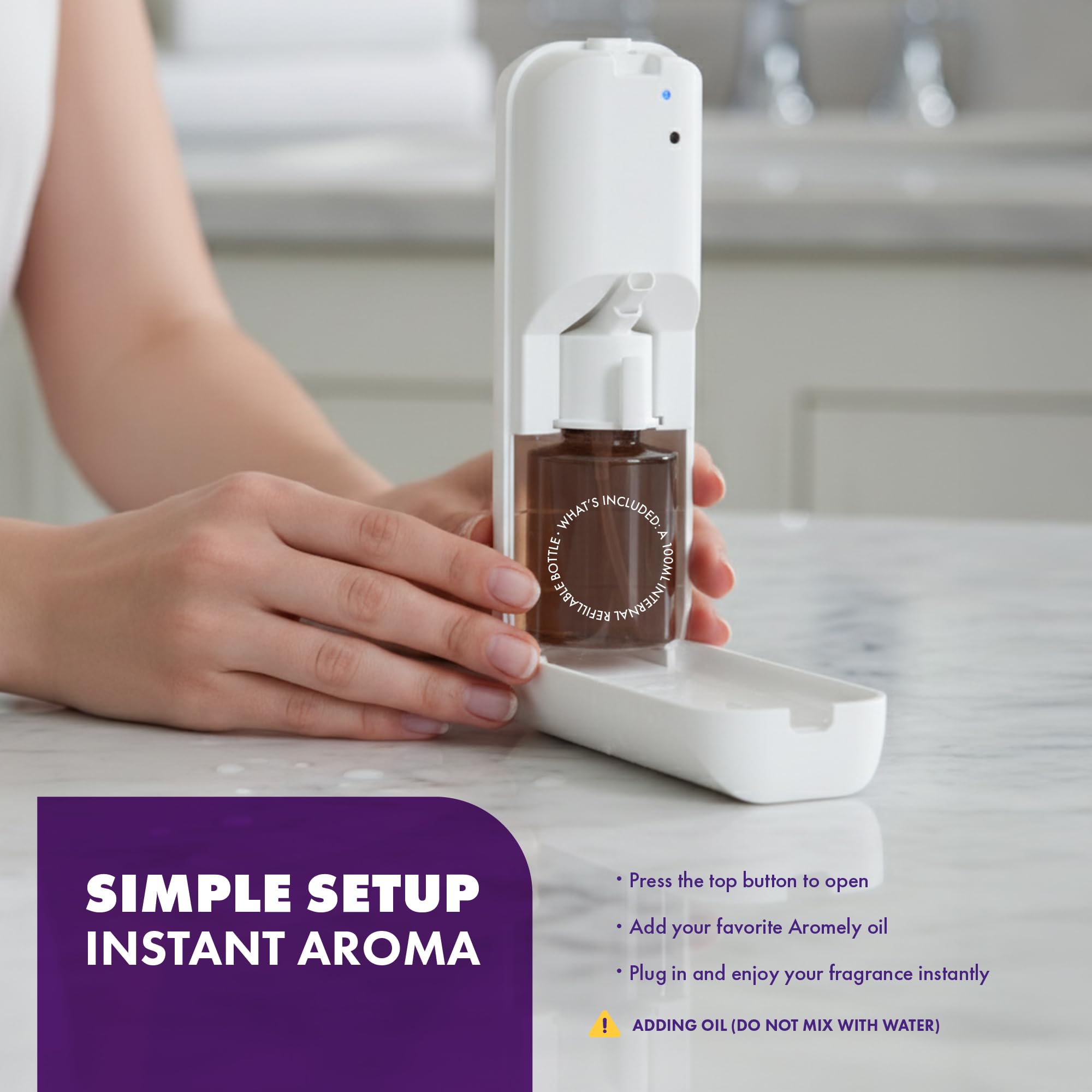 AROMELY ARO Bliss : design élégant qui sublime votre espace personnel.