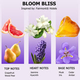 Aromely Bloom Bliss : gros plan sur les notes parfumées pour une ambiance sensorielle.