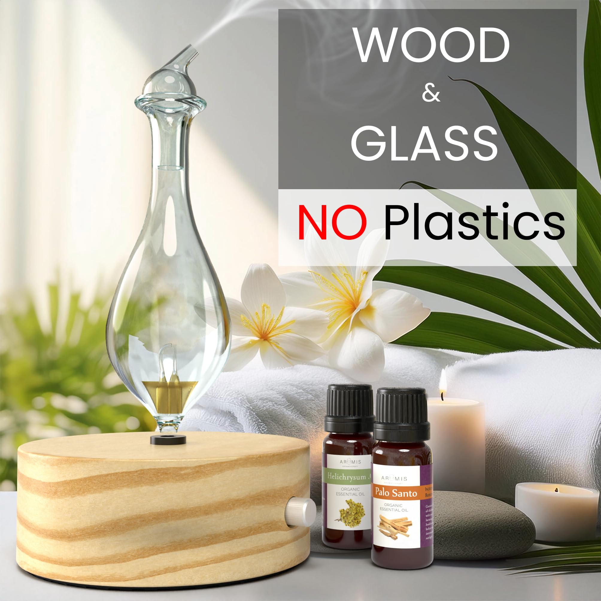 Base en bois pin naturel d'ArOmis pour une esthétique naturelle