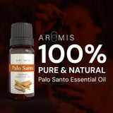 ArOmis huile Palo Santo non diluée bio – qualité premium pour aromathérapie.