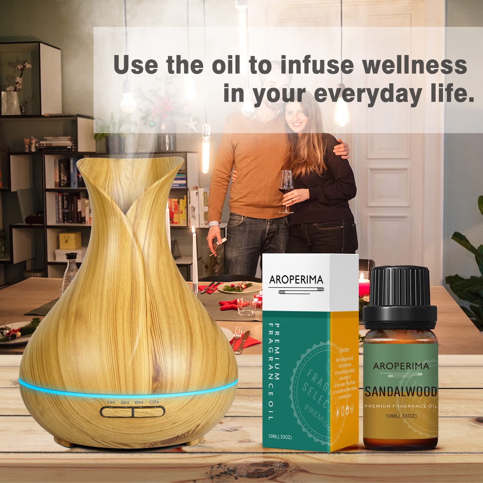 AROPERIMA parfum Bois de Santal pour cosmétiques faits maison