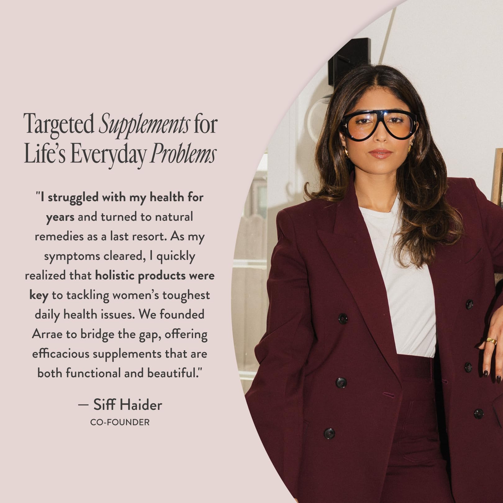 Arrae – Ingrédients naturels soutenant une digestion douce et équilibrée.