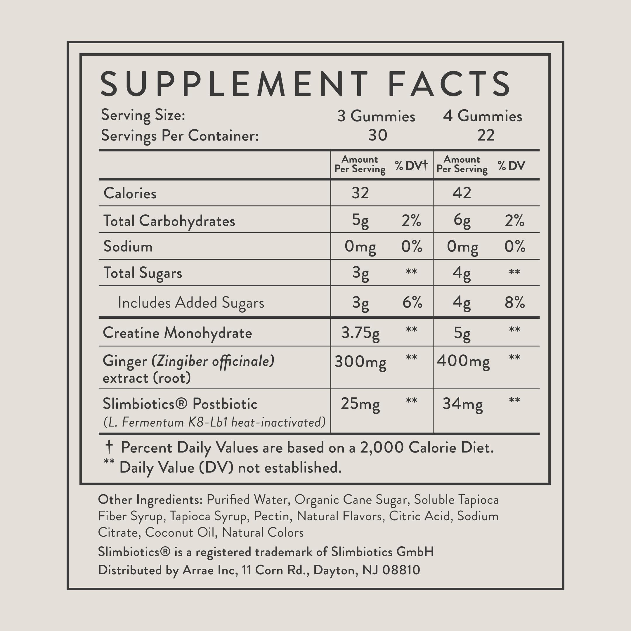 Arrae Tone Gummies utilisées quotidiennement pour soutenir le tonus musculaire.
