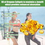 ARSYCHLL Gros plan sur l'huile d'origan bio, couleur dorée aromatique.