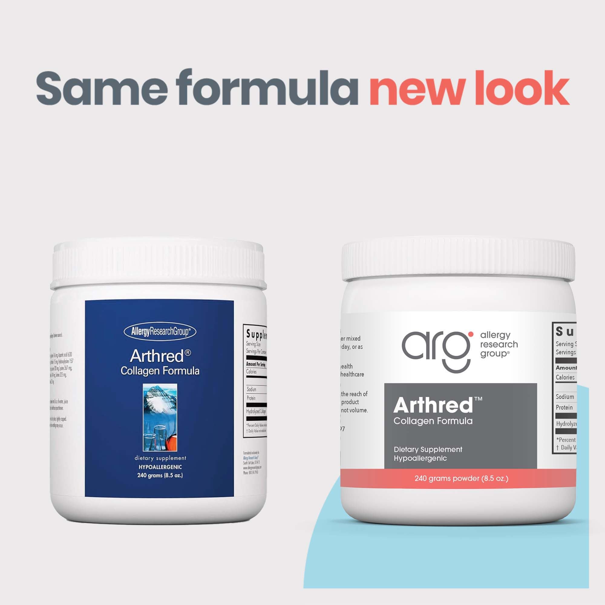 Arthred Poudre Collagene – deux cuillères, dose simple pour le quotidien.
