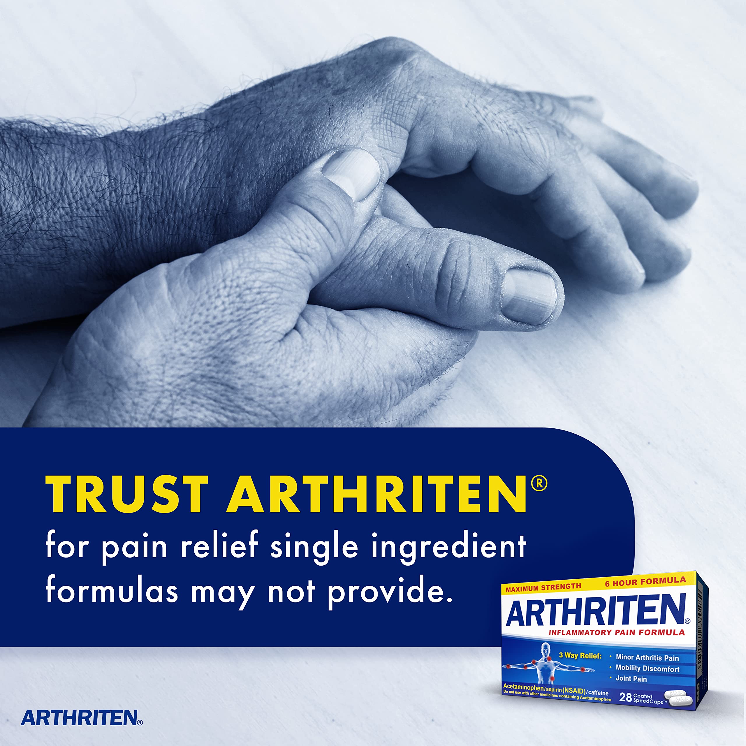 Emballage Arthriten - conditionnement pratique pour le stockage et le transport