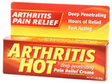 Arthritis Hot Creme menthol 10-pour-cent offre une sensation fraiche apres l'application.