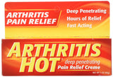 Arthritis Hot Creme penetrante en tube 3oz pour un soulagement ciblé.