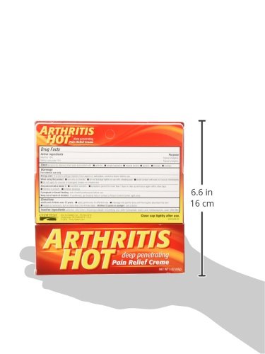 Arthritis Hot Creme-soulagement rapide pour muscles et articulations utile lors d activites quotidiennes.