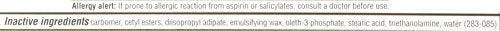 Arthritis Hot Creme usage quotidien possible pour adultes et plus de 12 ans.