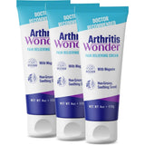 Flacon Arthritis Wonder crème 4 onces prêt à soulager les articulations.