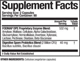 Arthur Andrew Medical FODMAP DPE capsules, probiotiques à spores pour microbiome équilibré
