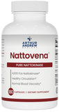 Nattovena d'Arthur Andrew Medical dans la bouteille, gélules faciles à prendre au quotidien.
