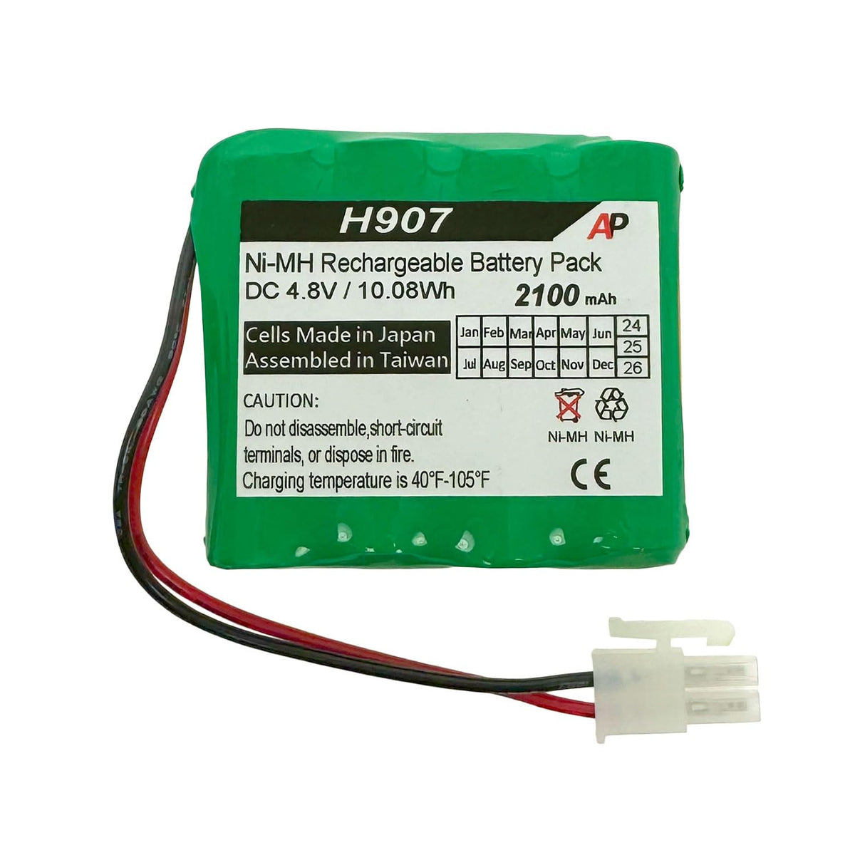 Batterie de remplacement Artisan Power pour Omron HEM907, autonomie accrue et fiabilité.