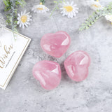 Artistone quartz rose pour Reiki et équilibre des chakras.