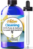Artizen bouteille ambrée d'huiles essentielles pour nettoyage naturel.