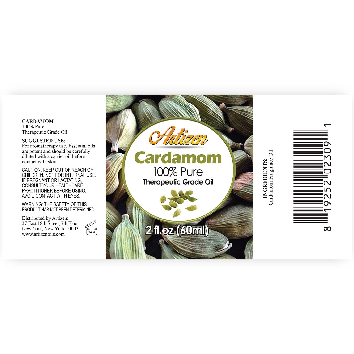 Artizen Cardamome – diffuseur en action, ambiance hivernale renforcée.