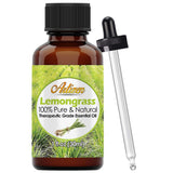 Artizen Citronnelle en bouteille verre ambre avec pipette, diffusion facile.