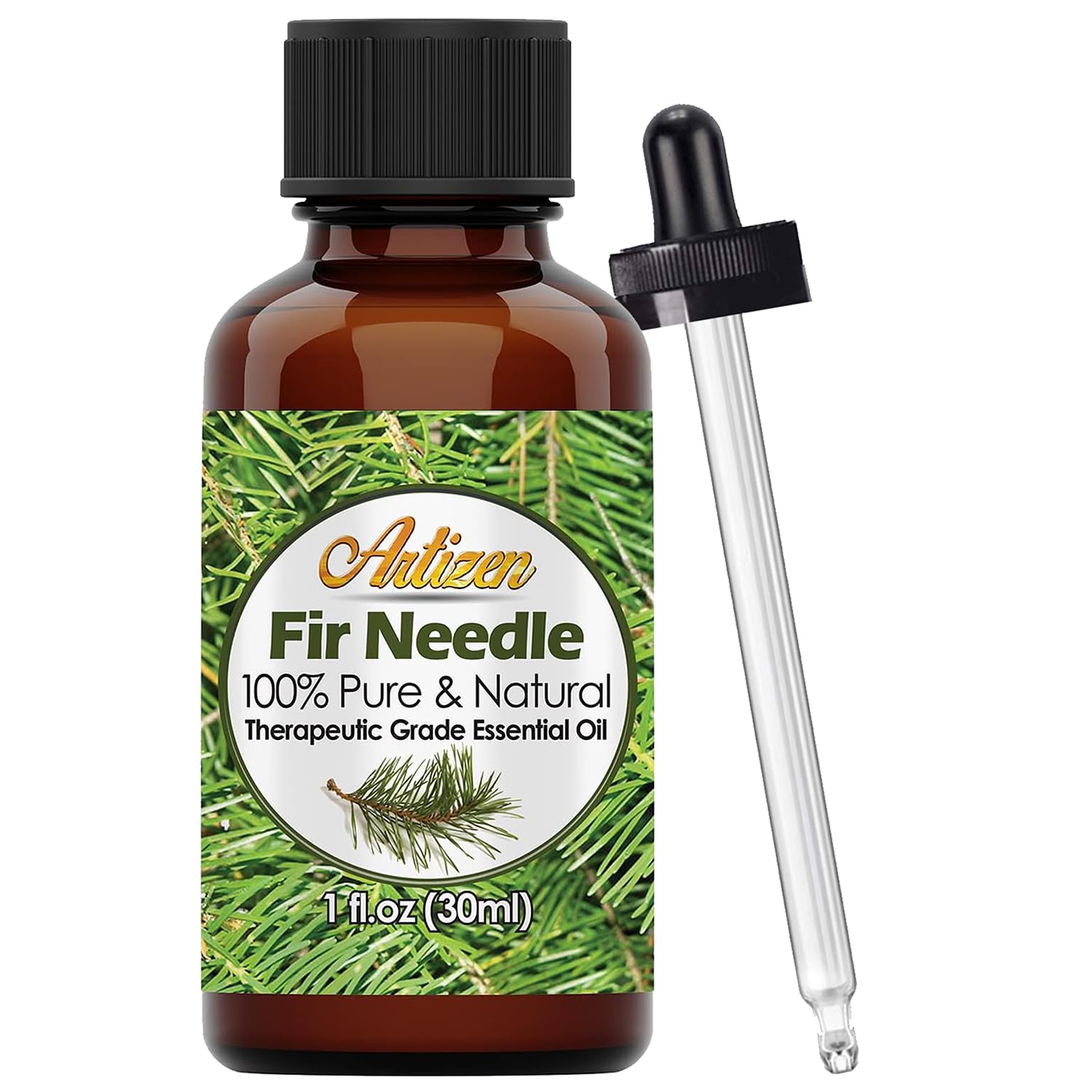 Artizen huile-aiguille-pin dans flacon 30 ml, diffusion aromatique pure et naturelle.