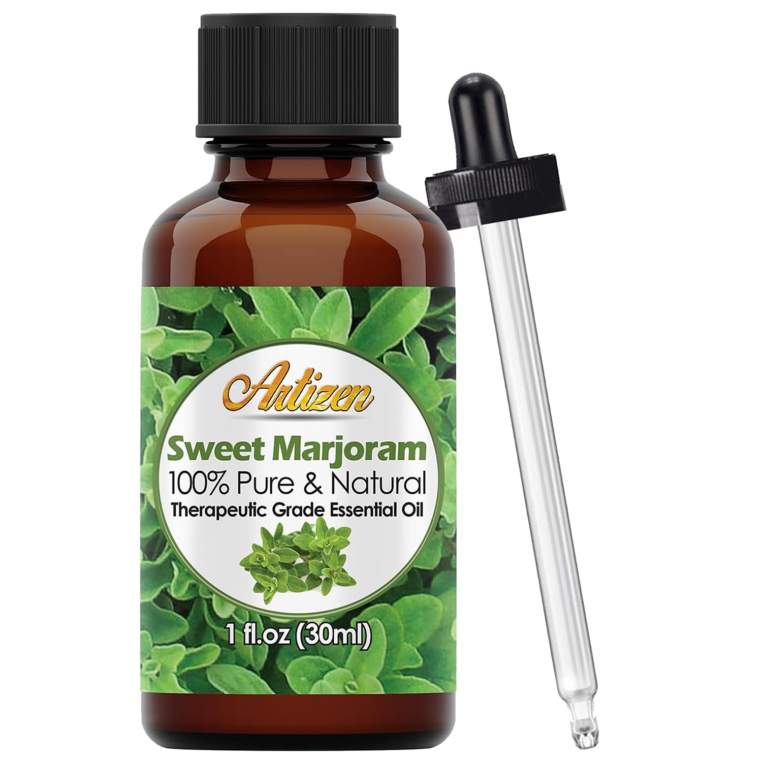 Artizen huile marjolaine – bouteille 30 ml, pure et naturelle prête à l’emploi.