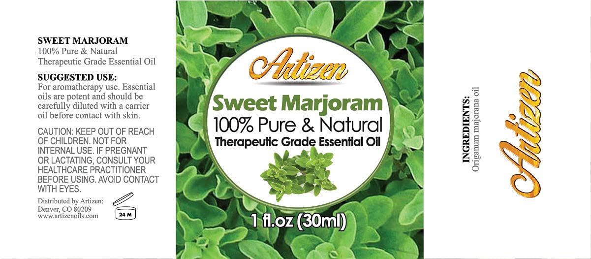 Artizen huile marjolaine – pipette et diffusion aromatique simple et pratique.