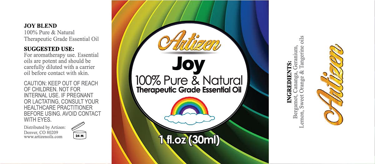 Artizen Joy Blend: bouteille-uv-protegee garantit fraîcheur et pureté.