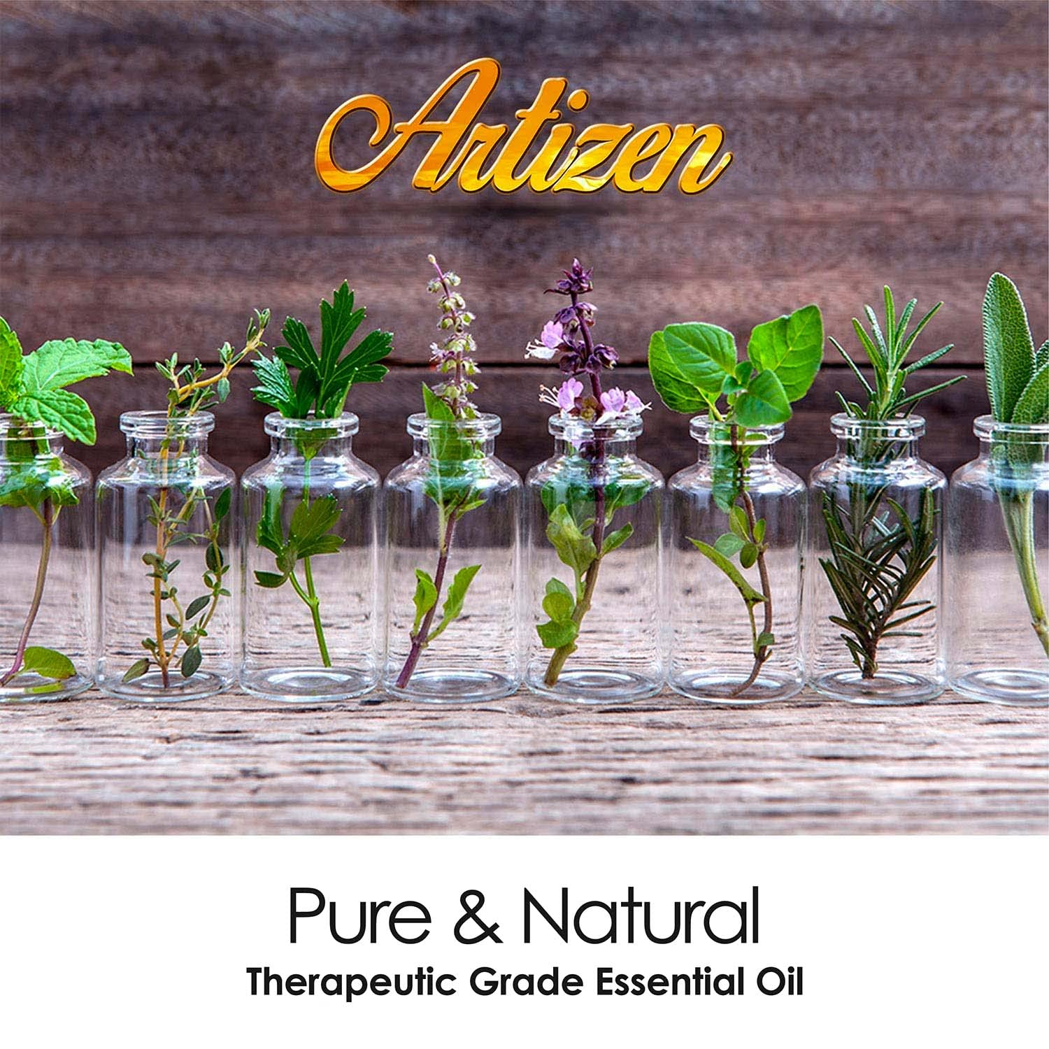 Artizen Myrrhe: compte-gouttes précis pour doser l'huile lors des rituels relaxants.