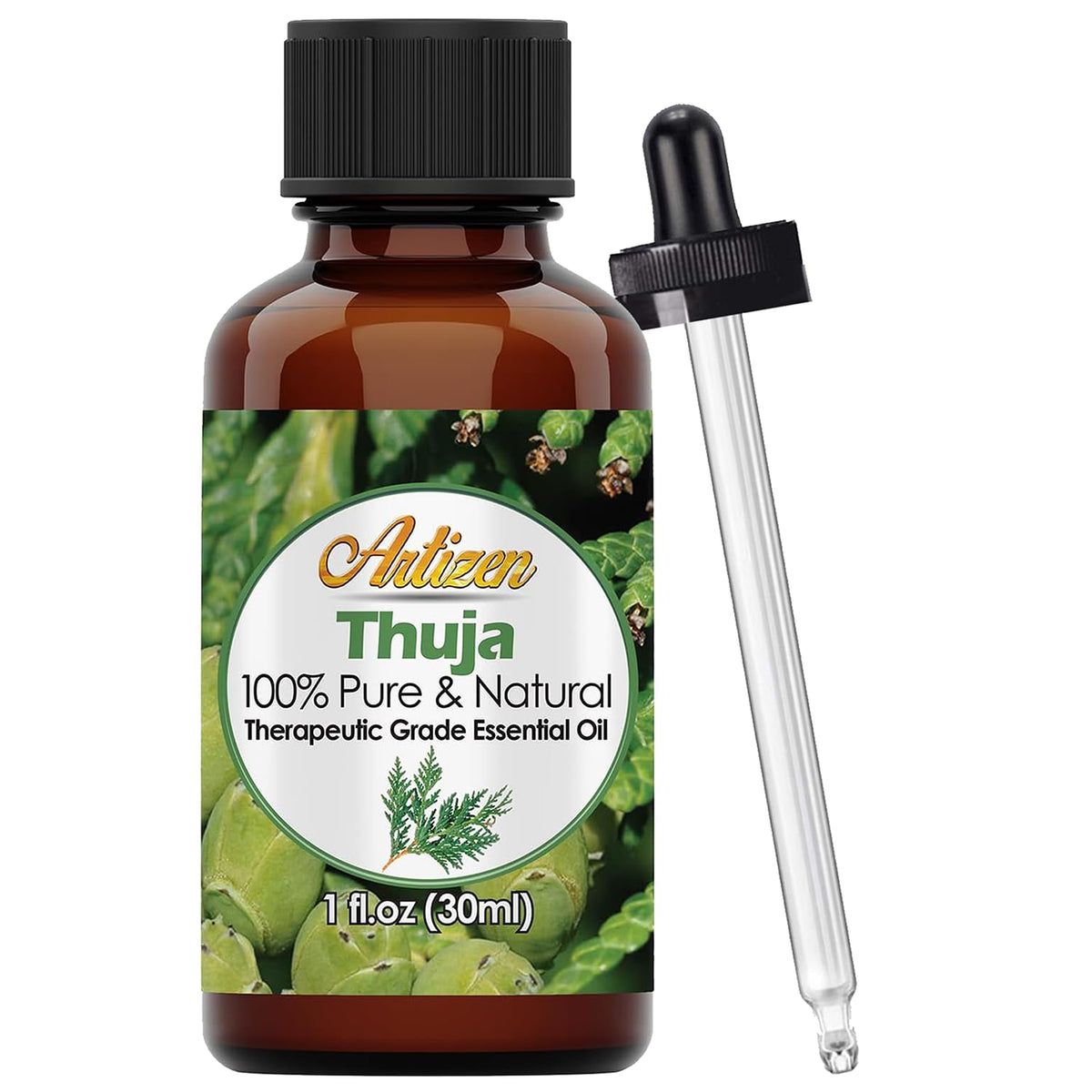 Thuja Artizen: bouteille 1 oz prête à diffuser et mélanger.