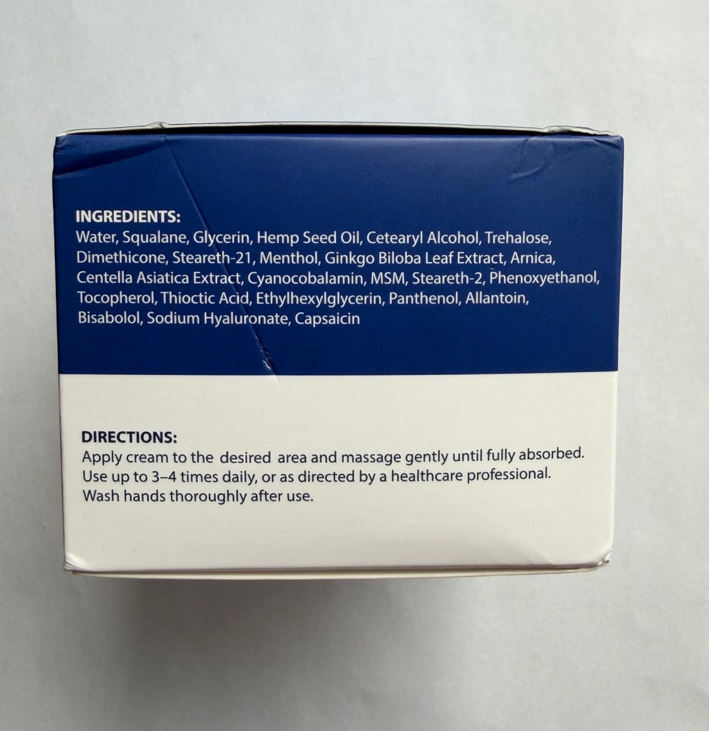 Pot de 4 oz d Arvesa Neuropathie, format pratique
