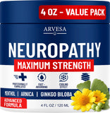 Pot Crème Neuropathie Arvesa, soin quotidien doux pour la peau