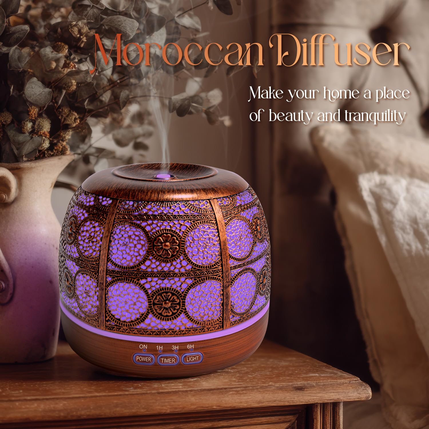ARVIDSSON diffuseur design marocain, ajoute une touche décorative et parfumée.