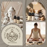 ARVIDSSON Zen Ensemble, ensemble d'huiles essentielles pour un rituel zen à domicile.