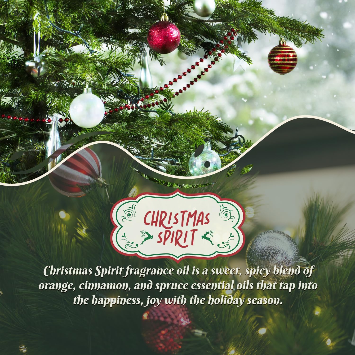 Sapin frais et parfum d’agrumes ARVIDSSON Esprit de Noël en diffusion