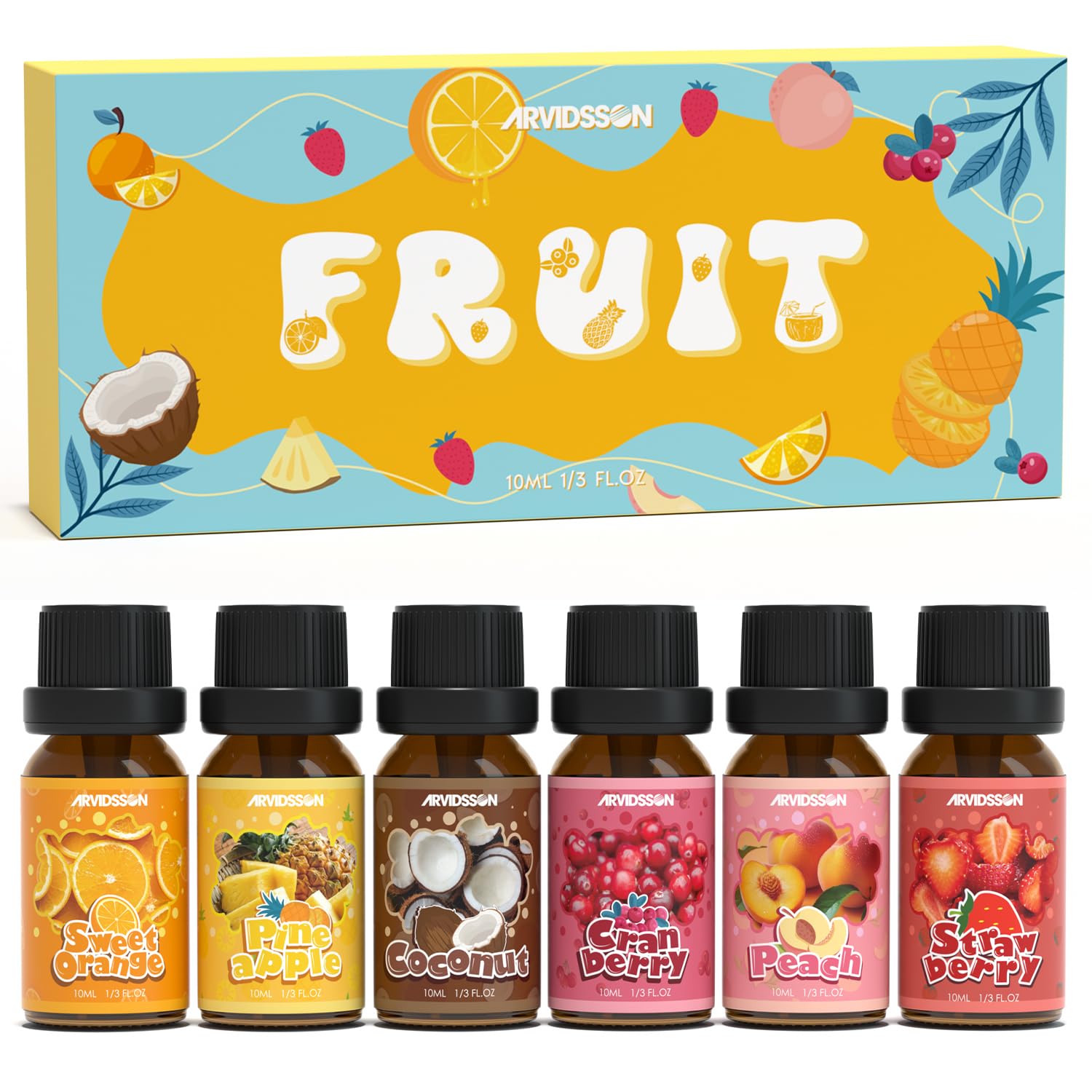 ARVIDSSON huile fruits orange-douce : diffusion pour une ambiance rafraîchissante.