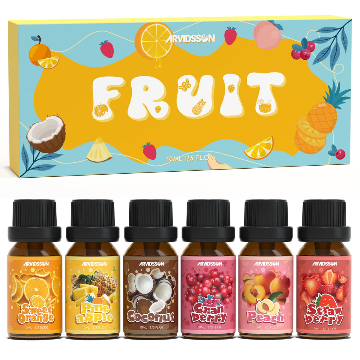 ARVIDSSON huile fruits orange-douce : diffusion pour une ambiance rafraîchissante.