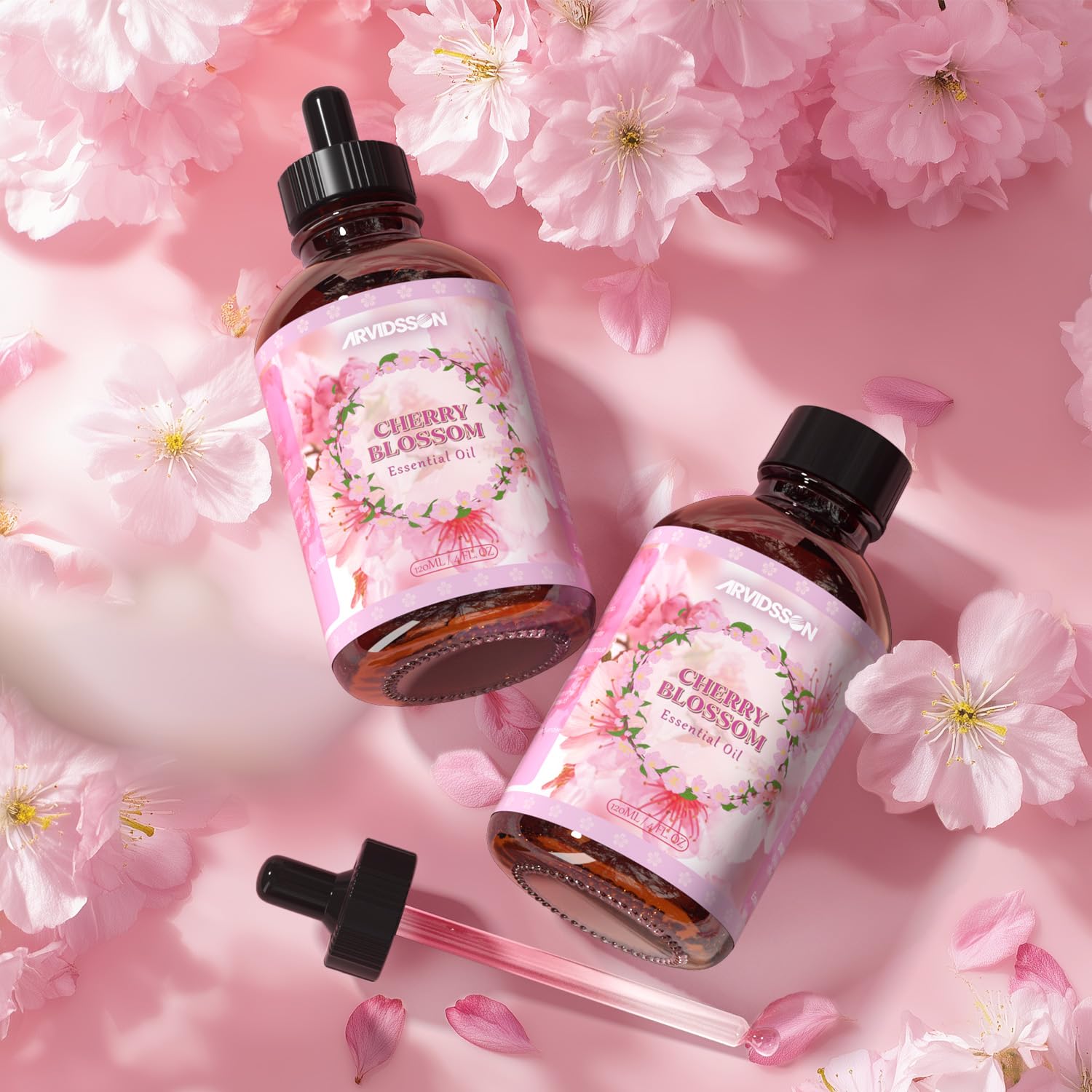 ARVIDSSON huile cerisier pour cosmétique et bougies faites maison.