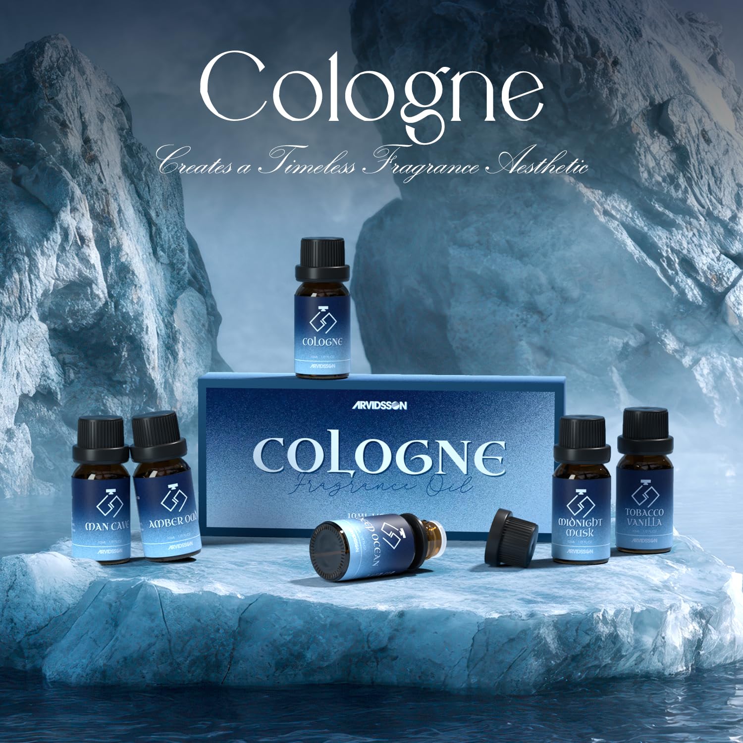 ARVIDSSON huile diffuseur cologne classique: allure masculine et élégante.