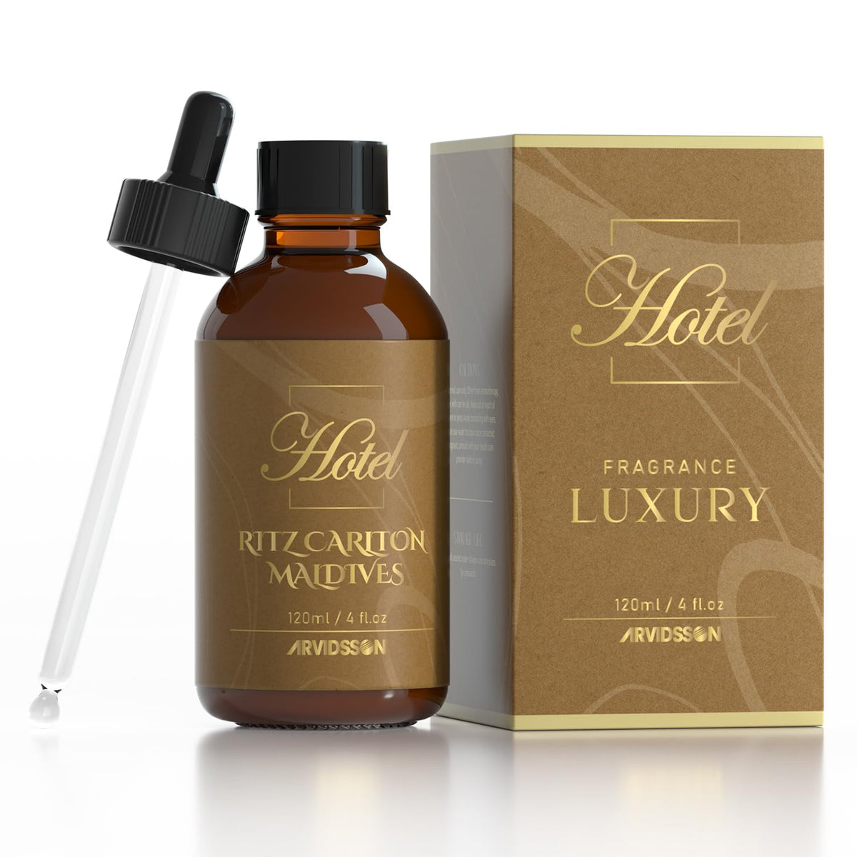 Diffuseur ARVIDSSON en bouteille 4 oz inspiré Ritz-Carlton pour une ambiance raffinée.