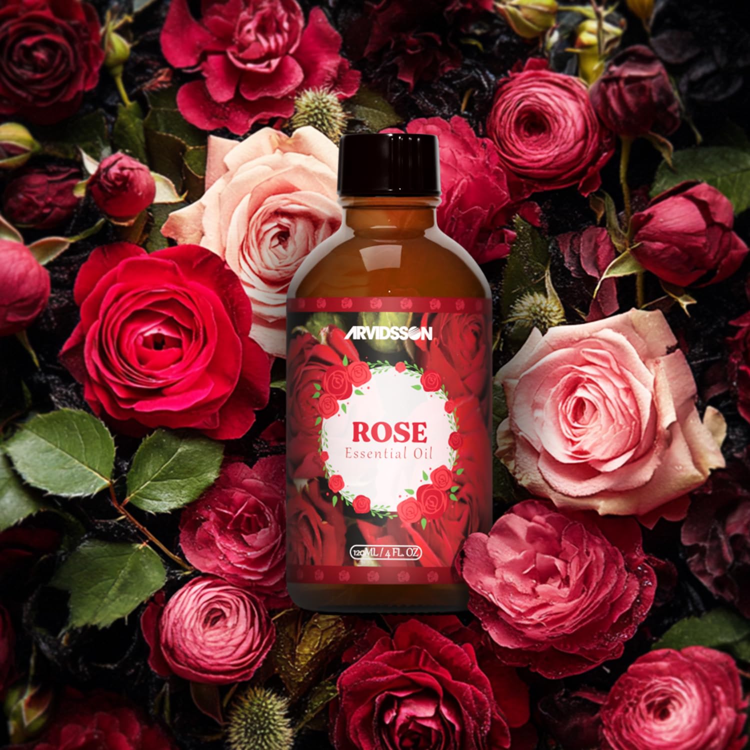 ARVIDSSON Rose : parfums pour bougies et sprays d’intérieur, ambiance romantique