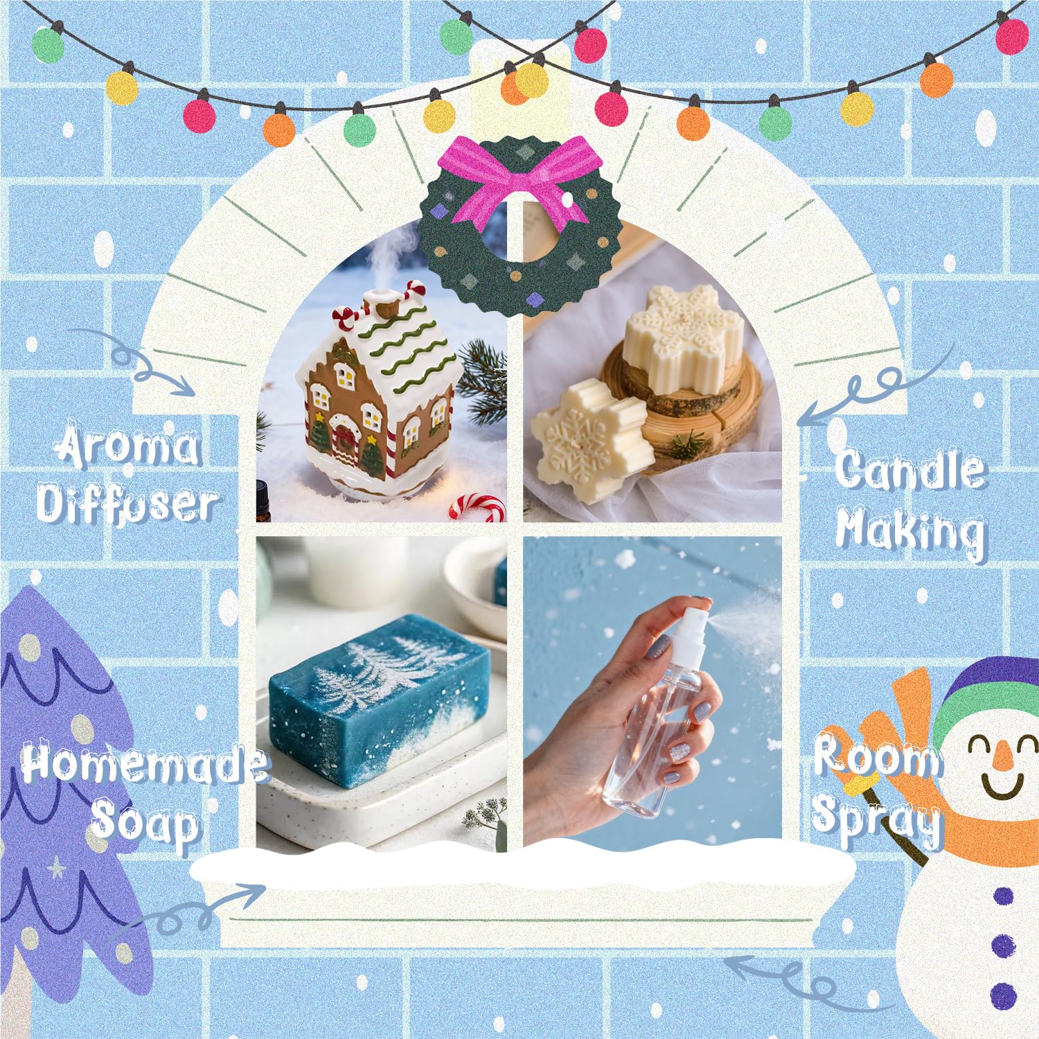 ARVIDSSON diffuseur hiver menthe offre une fraîcheur légère et revitalisante.