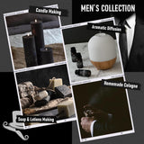 ARVIDSSON huiles masculines Myrrhe, notes orientales pour bain et corps.