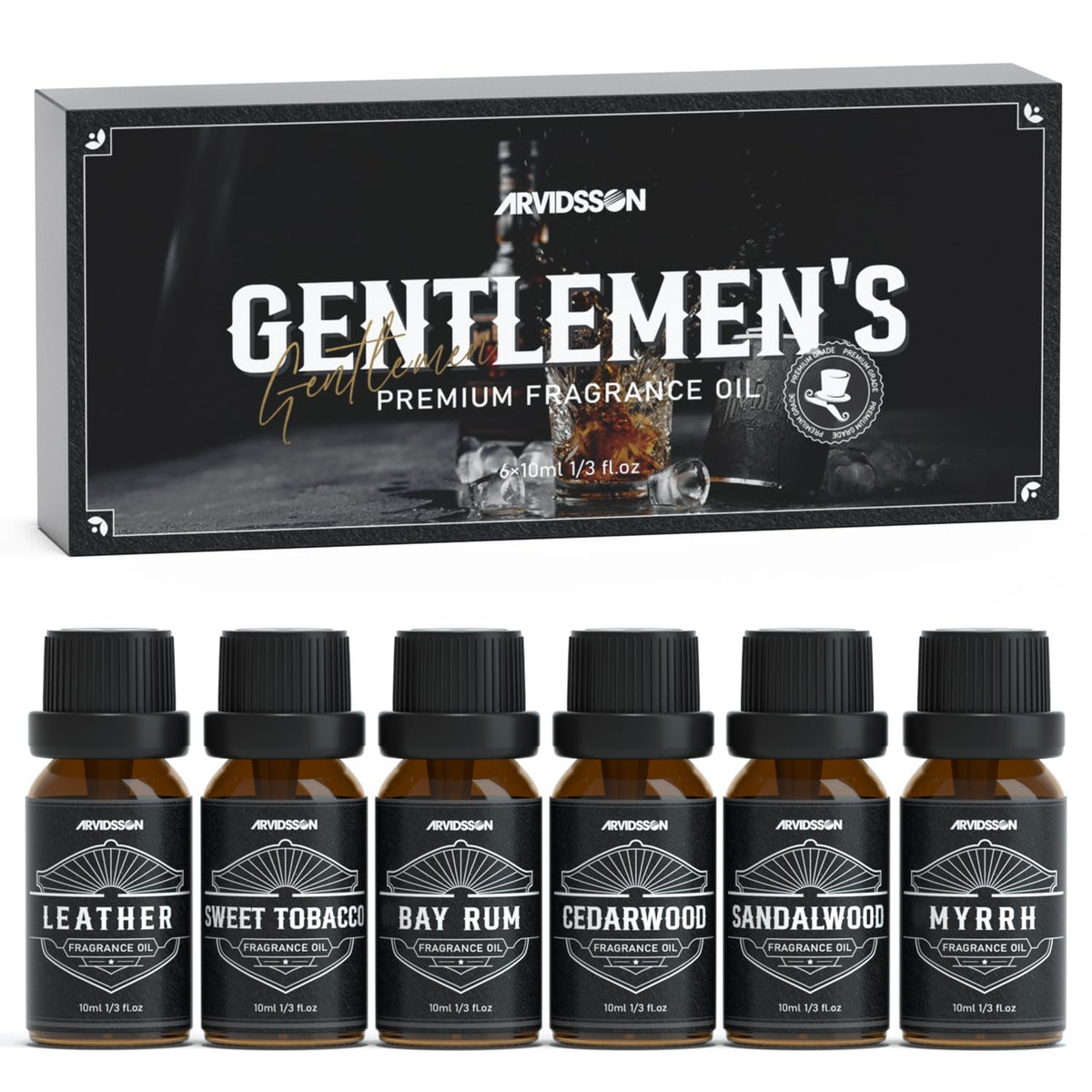 ARVIDSSON huiles masculines Santal et bois pour diffusion et ambiance chaleureuse.